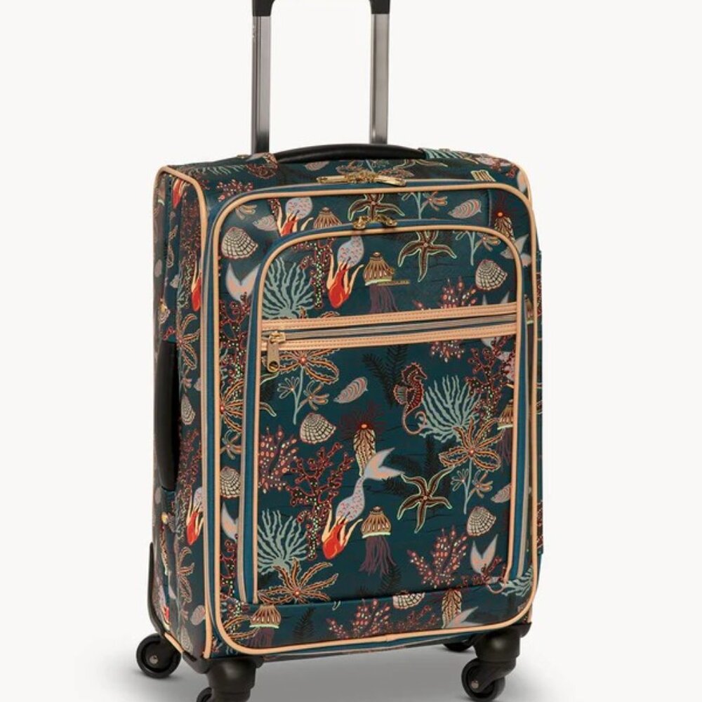 Spartina 449 Mystic Mermaid 20" Expandable Rolling Suitcase